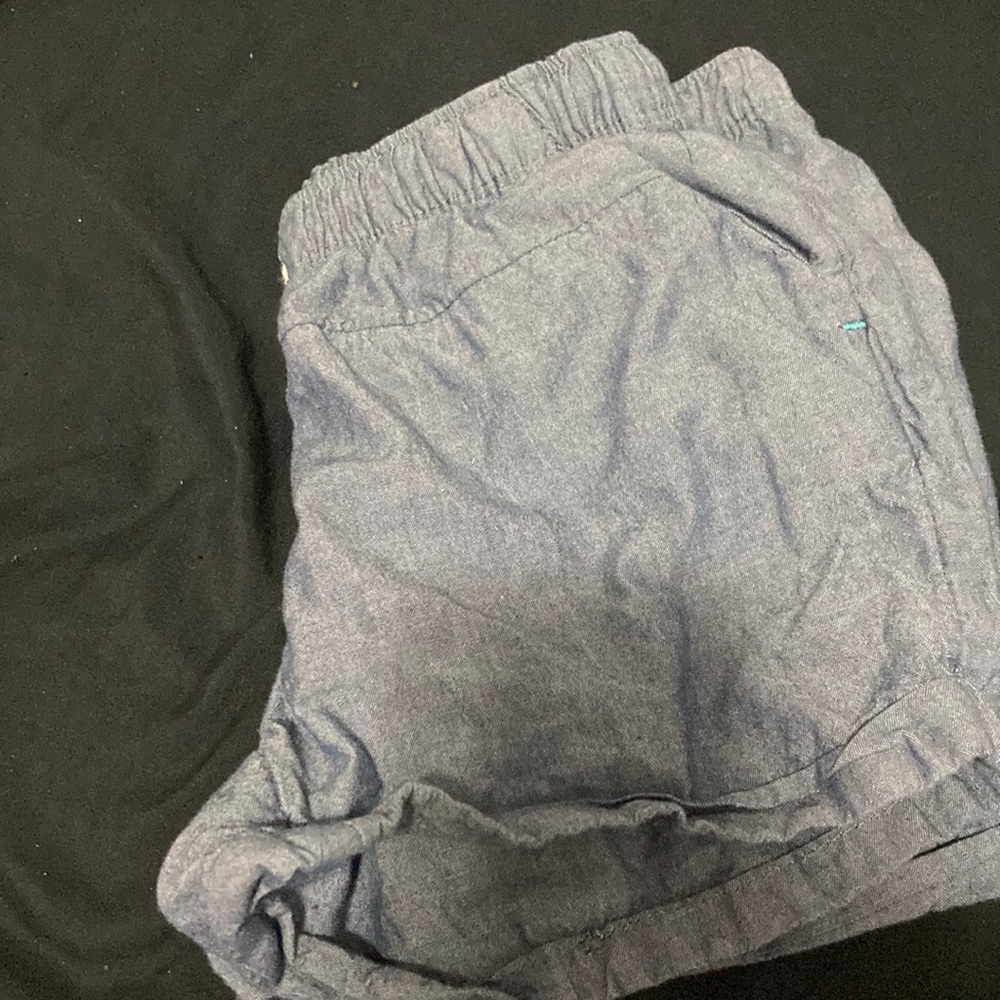 Blue jean soft shorts they are blue